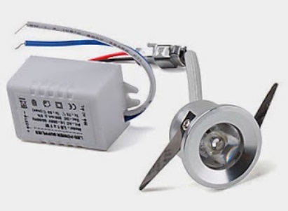 Mini Faretto Led Incasso Rotondo 1W Luce Fredda